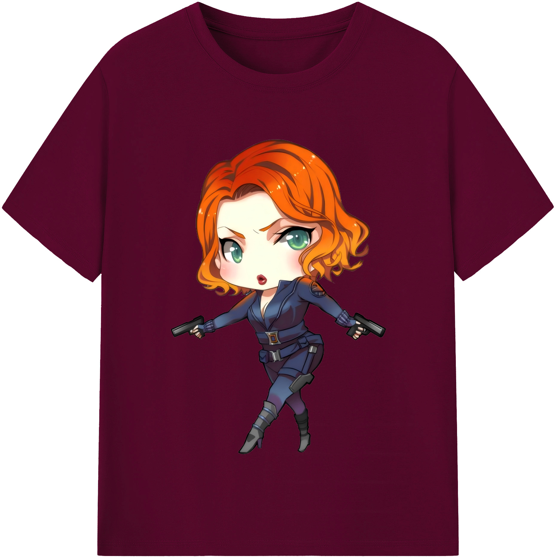 （画像用） アベンジャーズ The Avengers レディースカジュアルプリントTシャツ（綿100％）